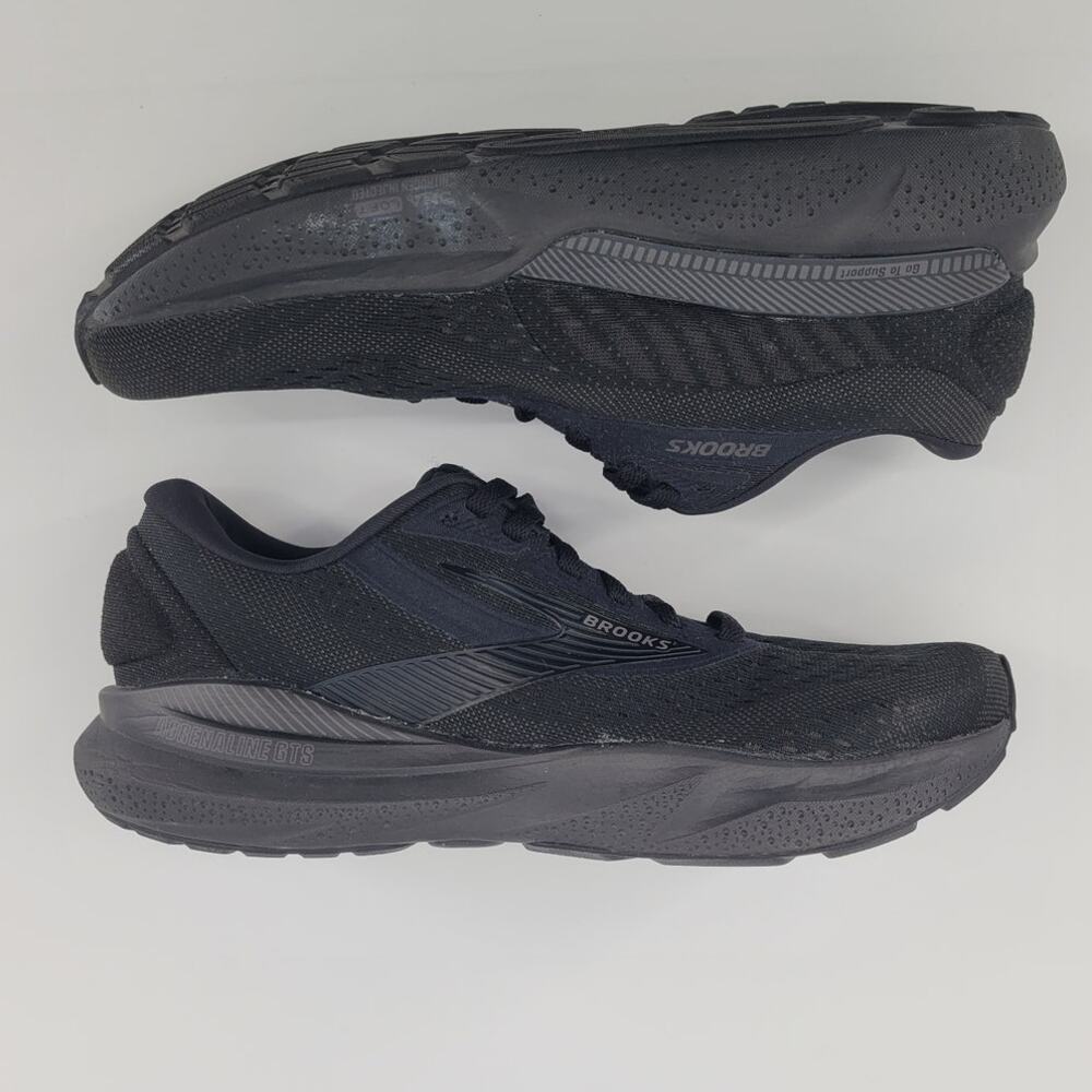 Brooks Adrenaline GTS 24 Running Shoes Black 1204261D020 Women’s Size 10D Used - Picture 10 of 12